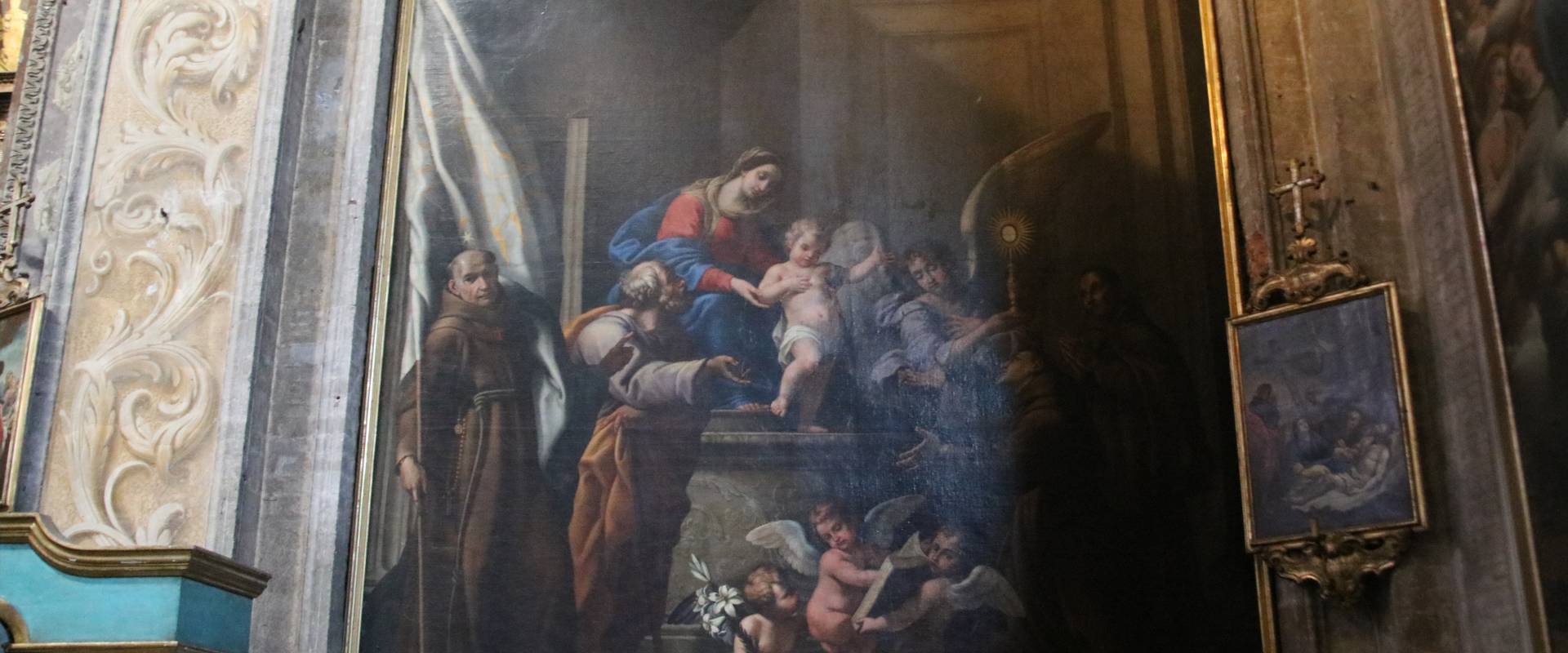Pier Antonio Avanzini, Madonna col Bambino e Santi (1691) 04 foto di Mongolo1984